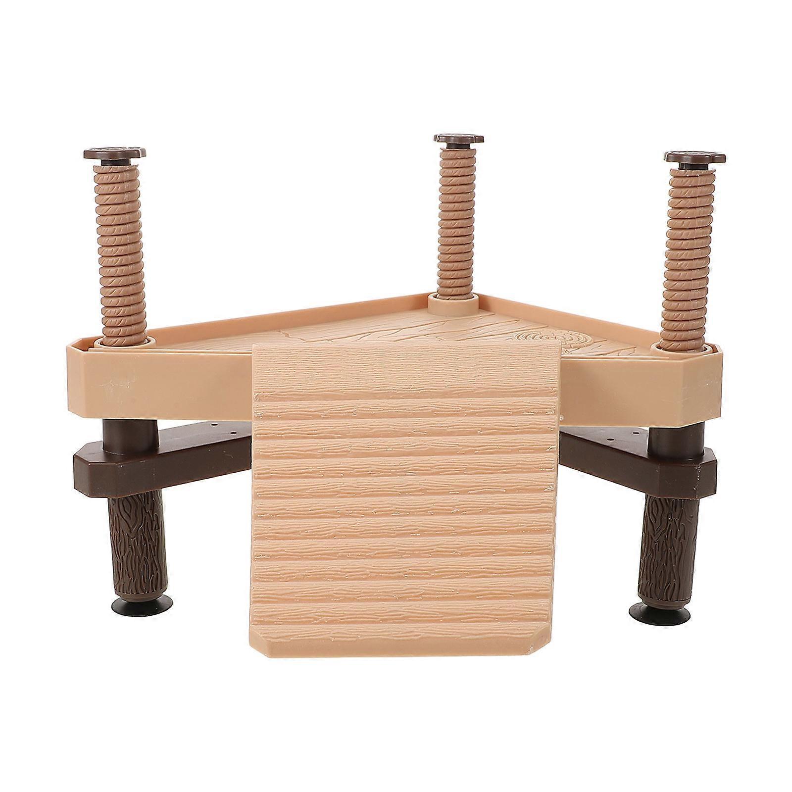 Turtle Resting Platform with Suction Cup 1 Set Turtle Basking and Climbing Terrace