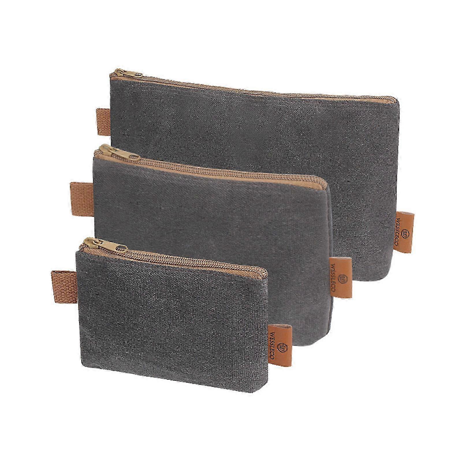 Durable Tool Storage Bag Set in Grey Canvas 2025