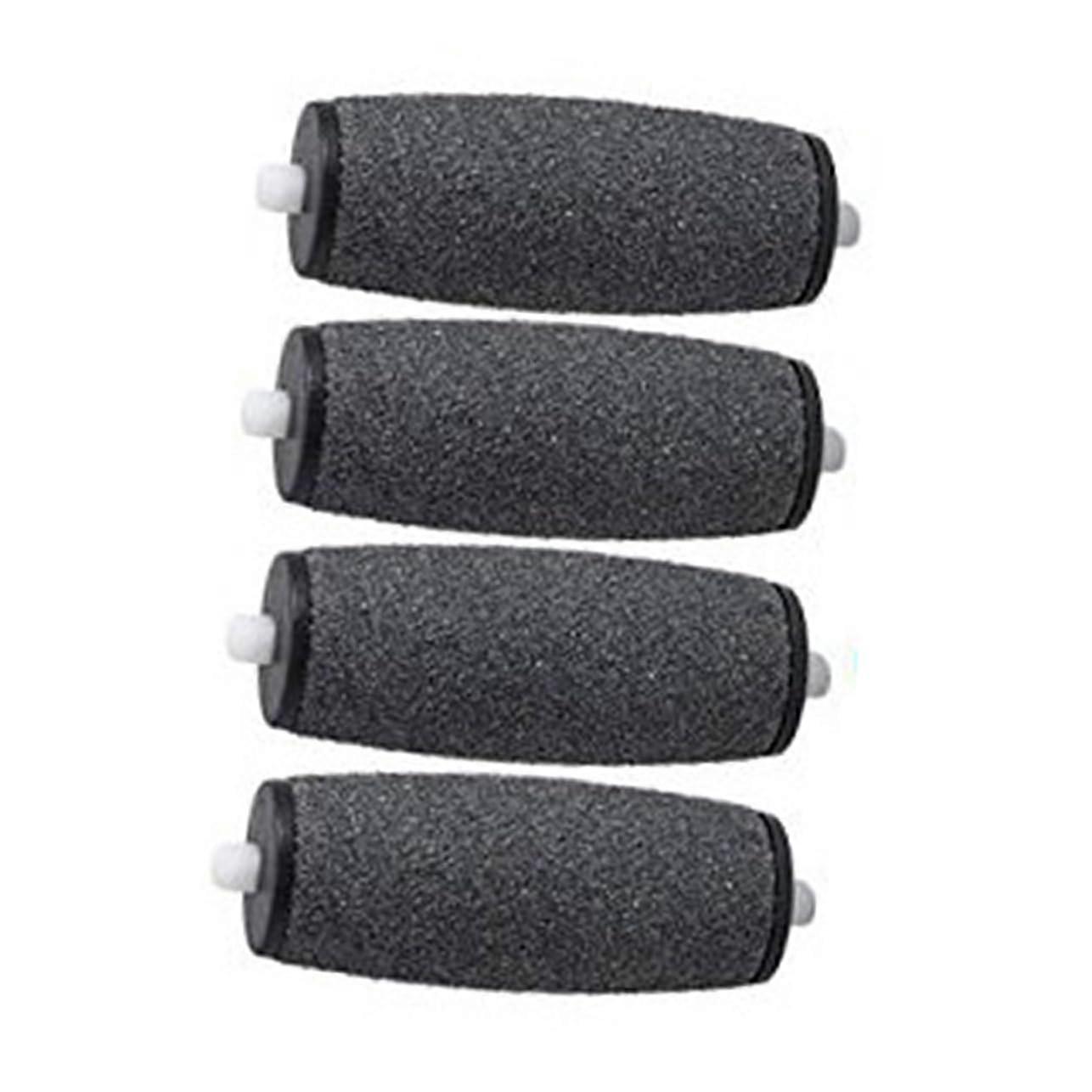 Electric Foot File Replacement Heads 4pcs Extra Coarse and Fine Roller Refills for Callus Remover