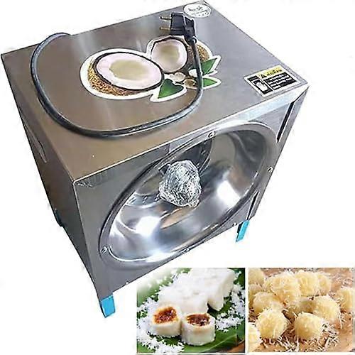 Electric Coconut Grater Speed Durable Rust Blade for Shops Restaurants Bakeries 5060pcs/hr