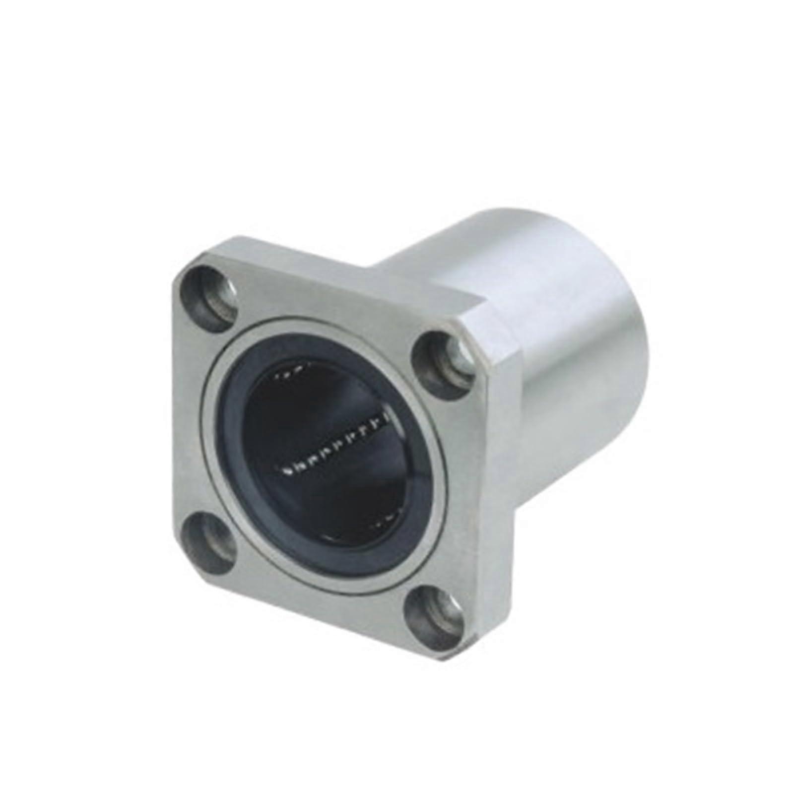 LMK6UU 6mm Square Flange Linear Ball Bearing 4pcs for CNC Smooth Linear Motion