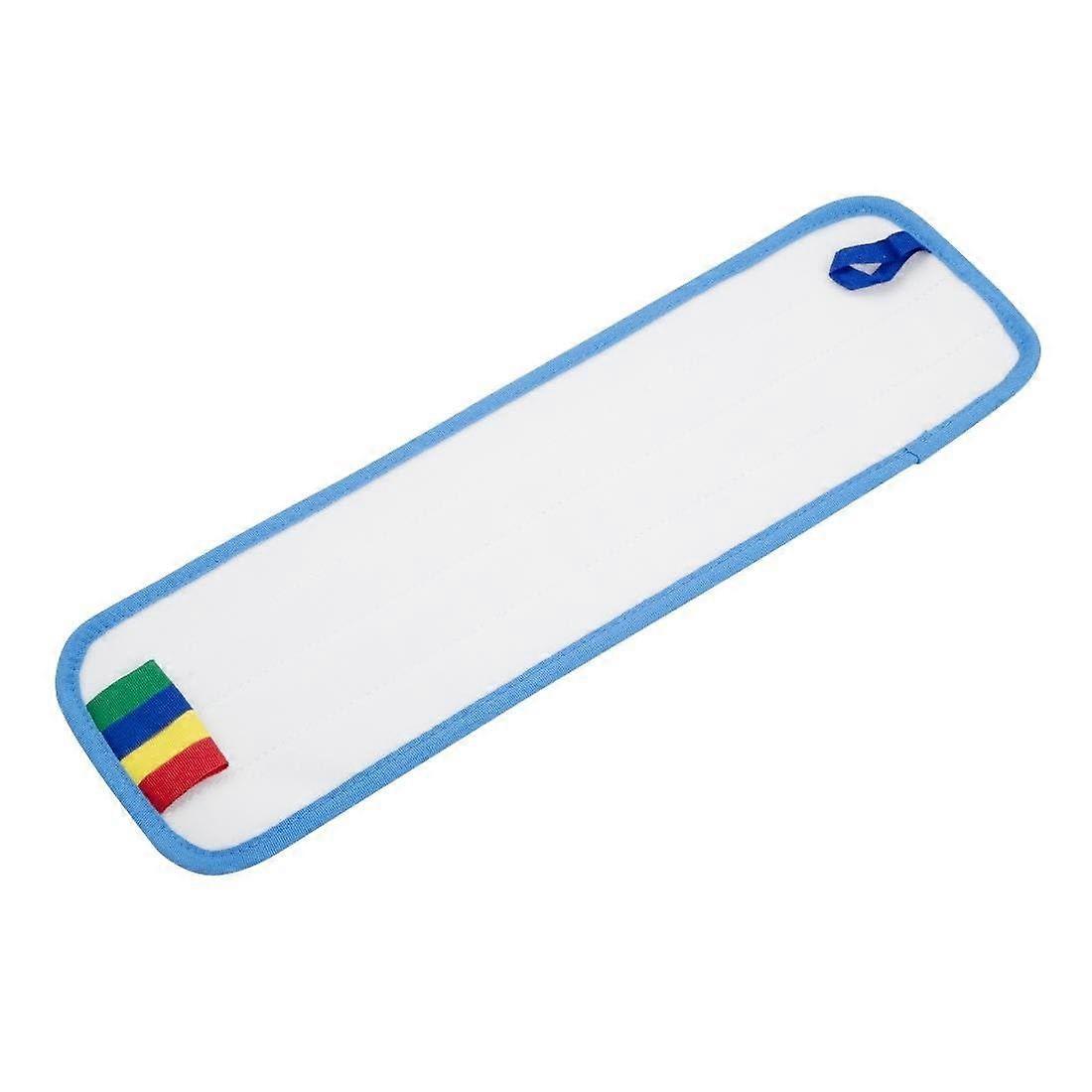 400mm Microfibre Flat Mop Pad for Chemical Large Spill Cleanup with Easy Attachment