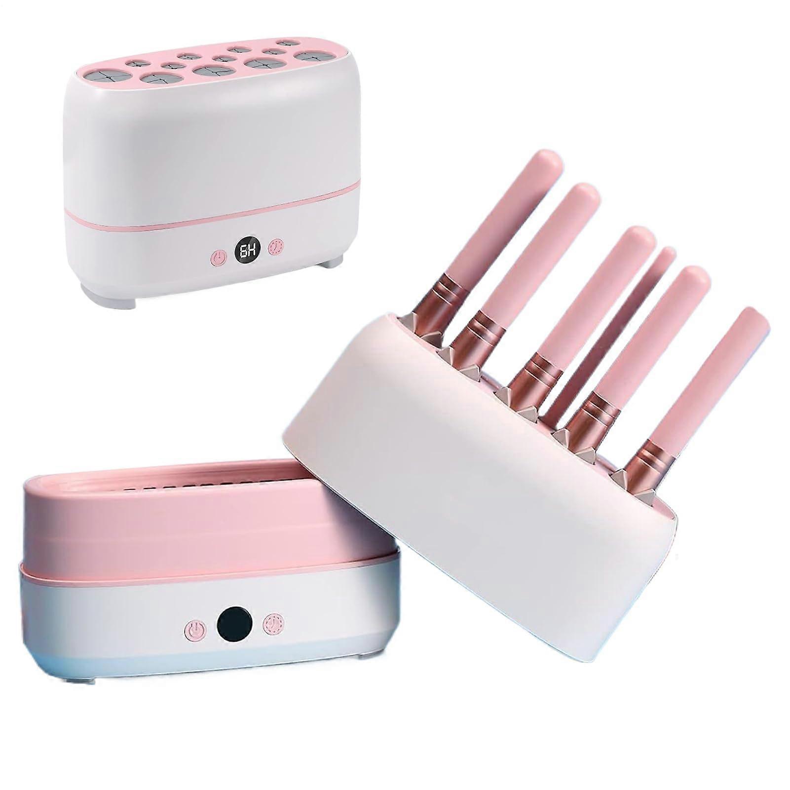 Electric Makeup Brush Cleaner and Automatic Dryer with USB Fast Charging for Quick Brush Drying