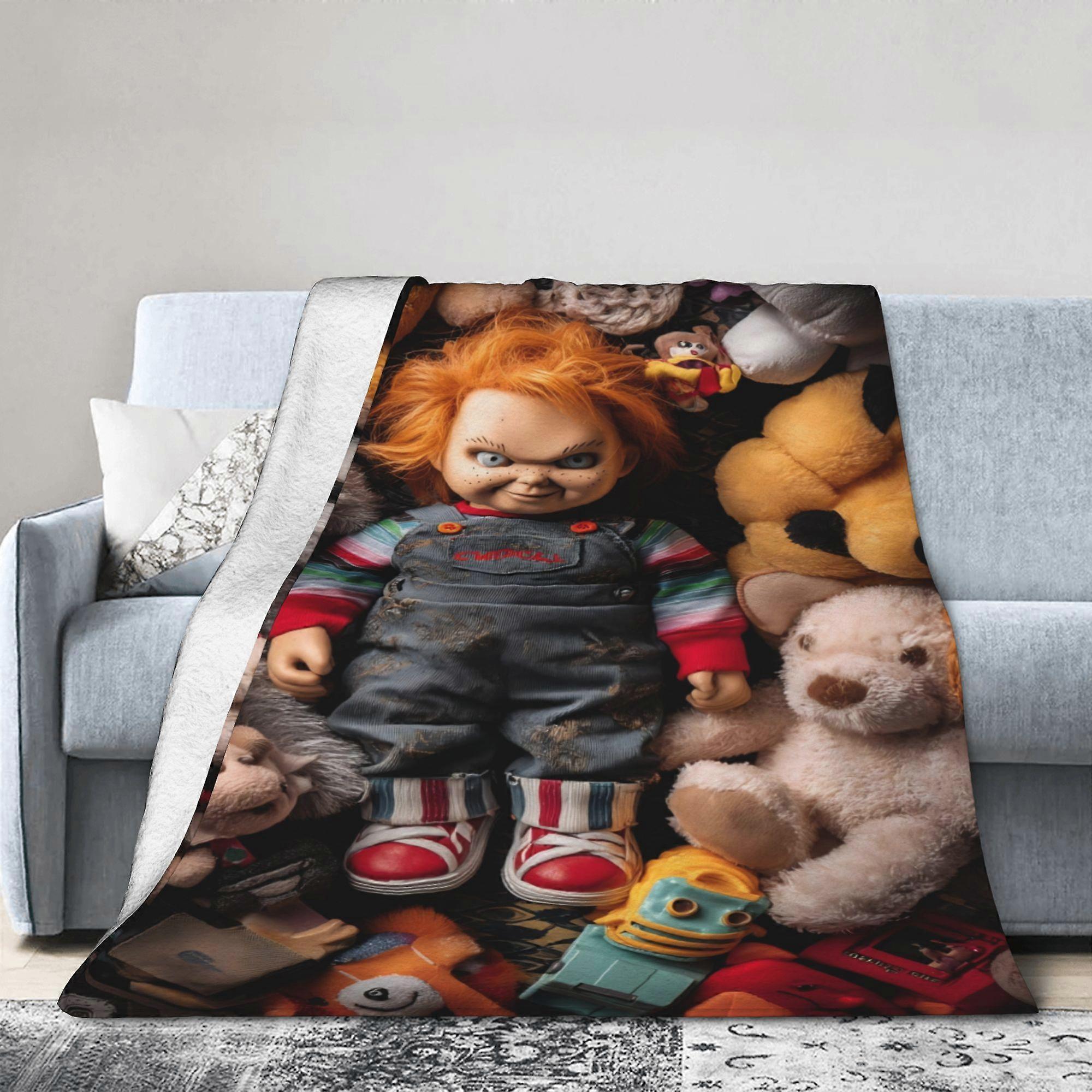 Play Poster Print Flannel Blanket Soft Warm