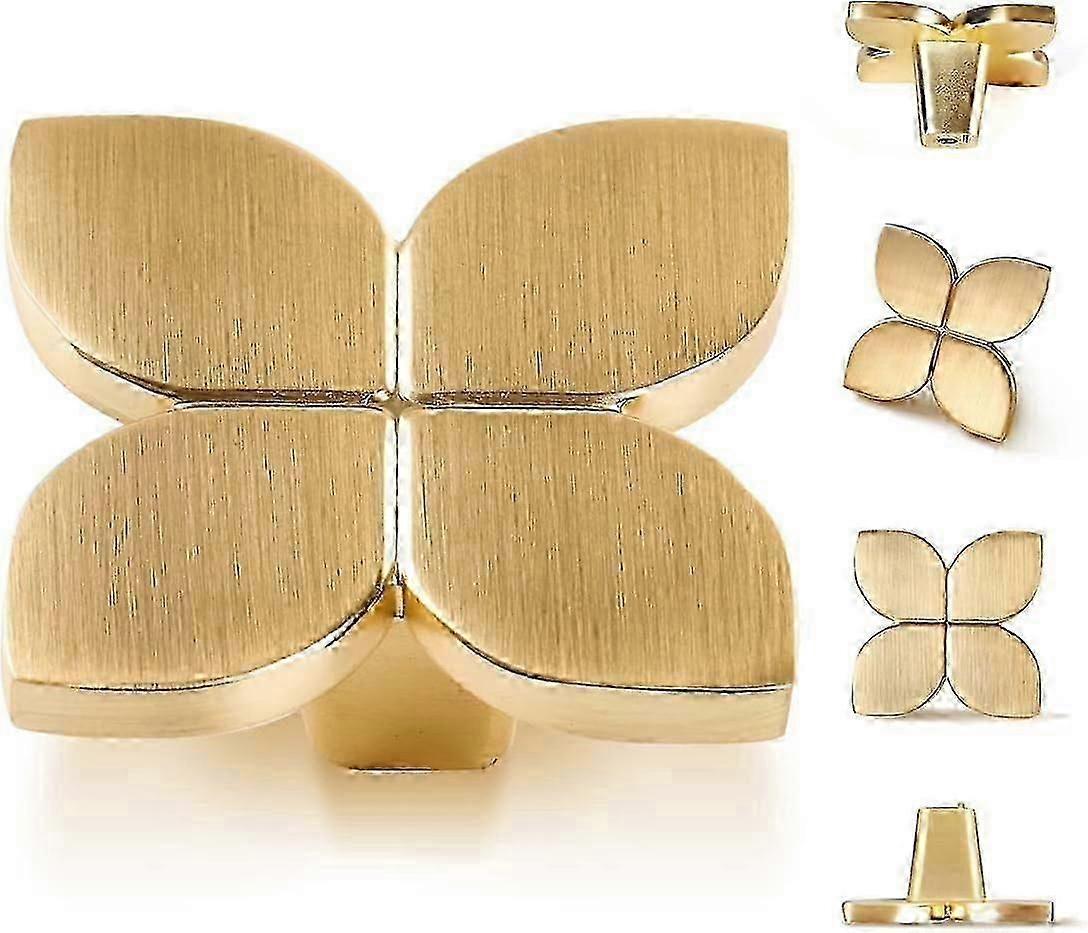 2025 Gold Brushed Brass Drawer Knobs - Kitchen Cabinet