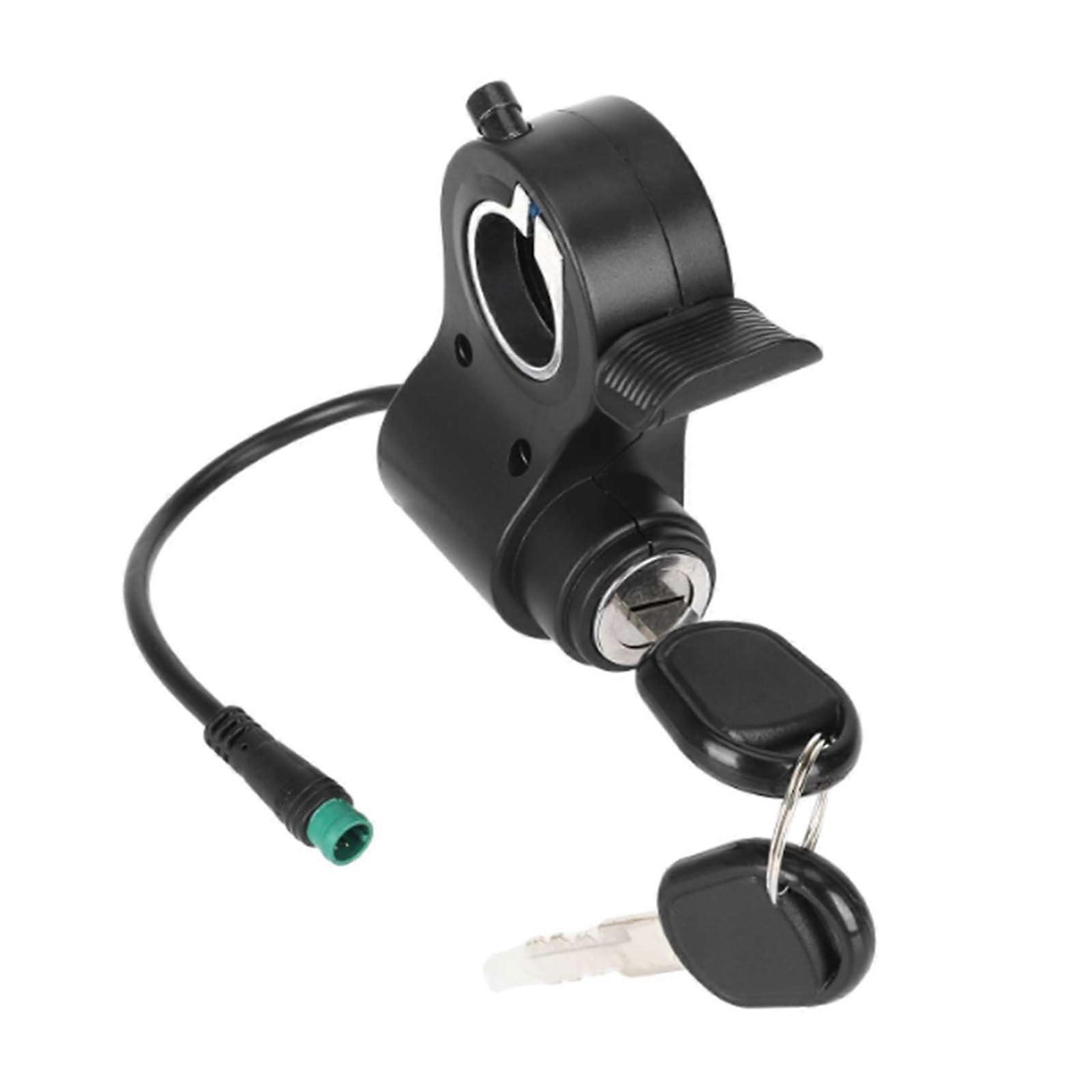 Electric Scooter Switch with AntiTheft Ignition, Quick Replacement, Enhanced Riding Safety