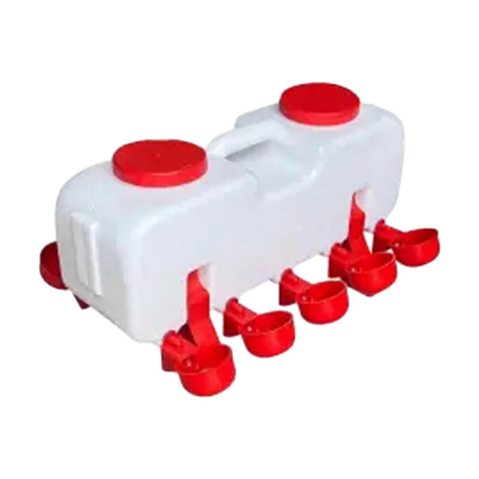 Chicken Waterer Cups Large Capacity Automatic Poultry Drinker for Hen Quail Easy Clean Design