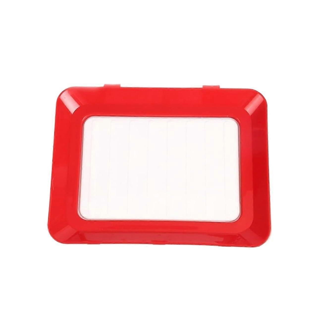 Reusable Food Storage Container with Airtight Seal, Leakproof Stackable Tray for Fridge, Green