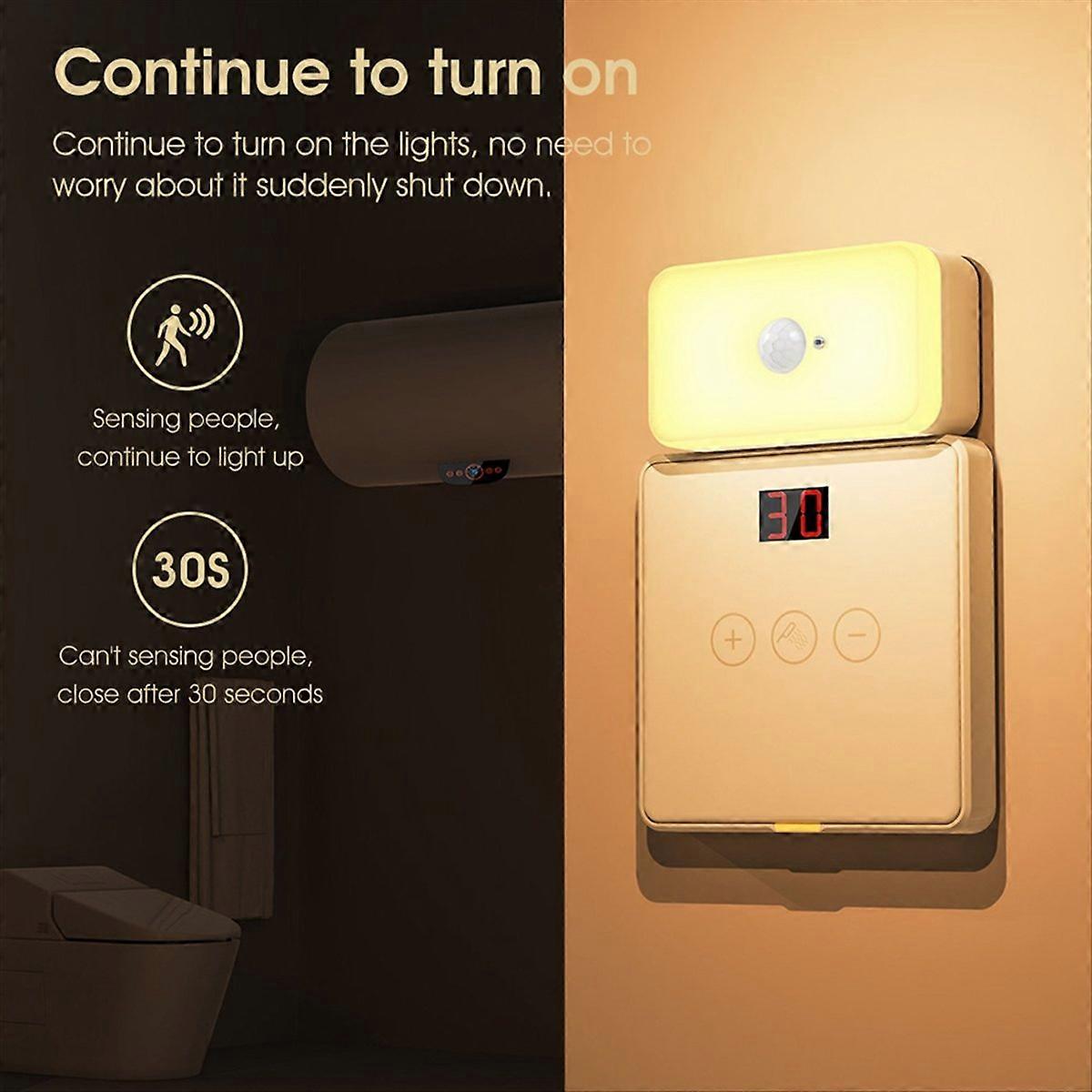 Tuya WiFi Human Motion Detection PIR Sensor Warm White Light Sensor