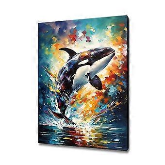 Orca Whale Stress Reliever Jigsaw Puzzle H2406