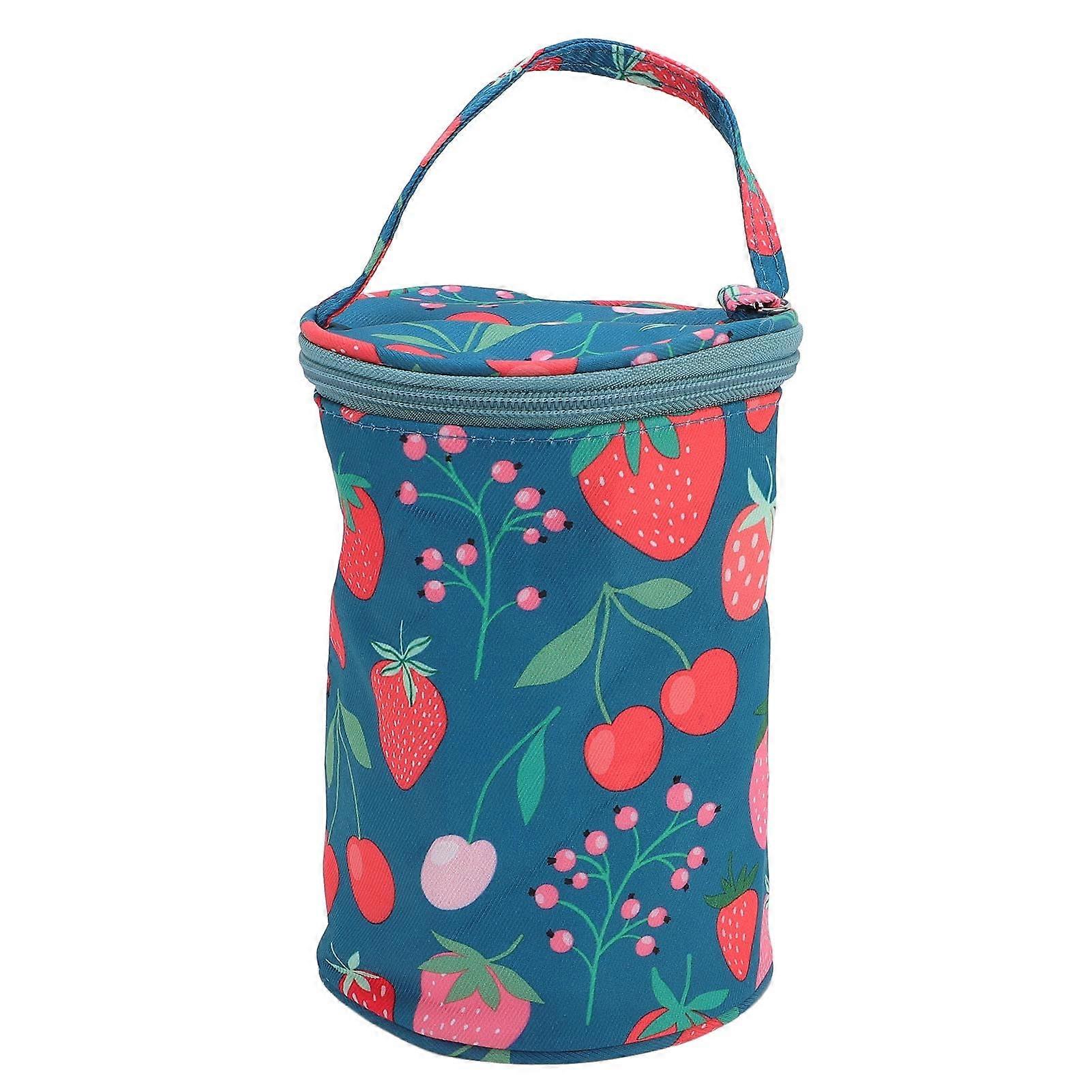 Large Capacity Yarn Storage Bag for Crochet Projects with Handle, Tangle Organizer for Travel