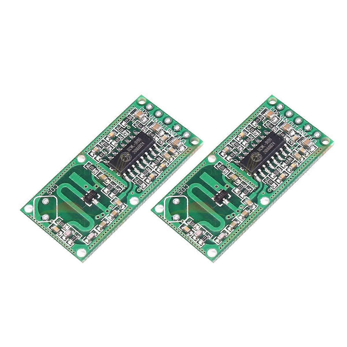 2PCS RCWL0516 Microwave Motion Sensor Module for Arduino Raspberry Pi Pet and Human Detection