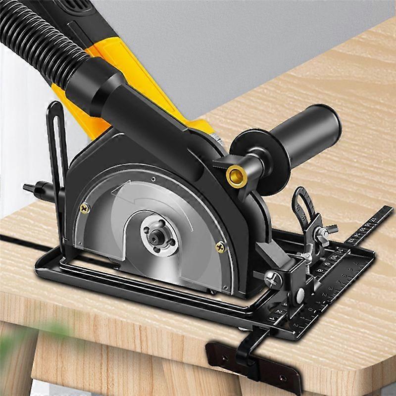 45°Adjustable Cutting Depth Positioning Bracket Angle Grinder Retrofit Cutting Machine Slotting Base