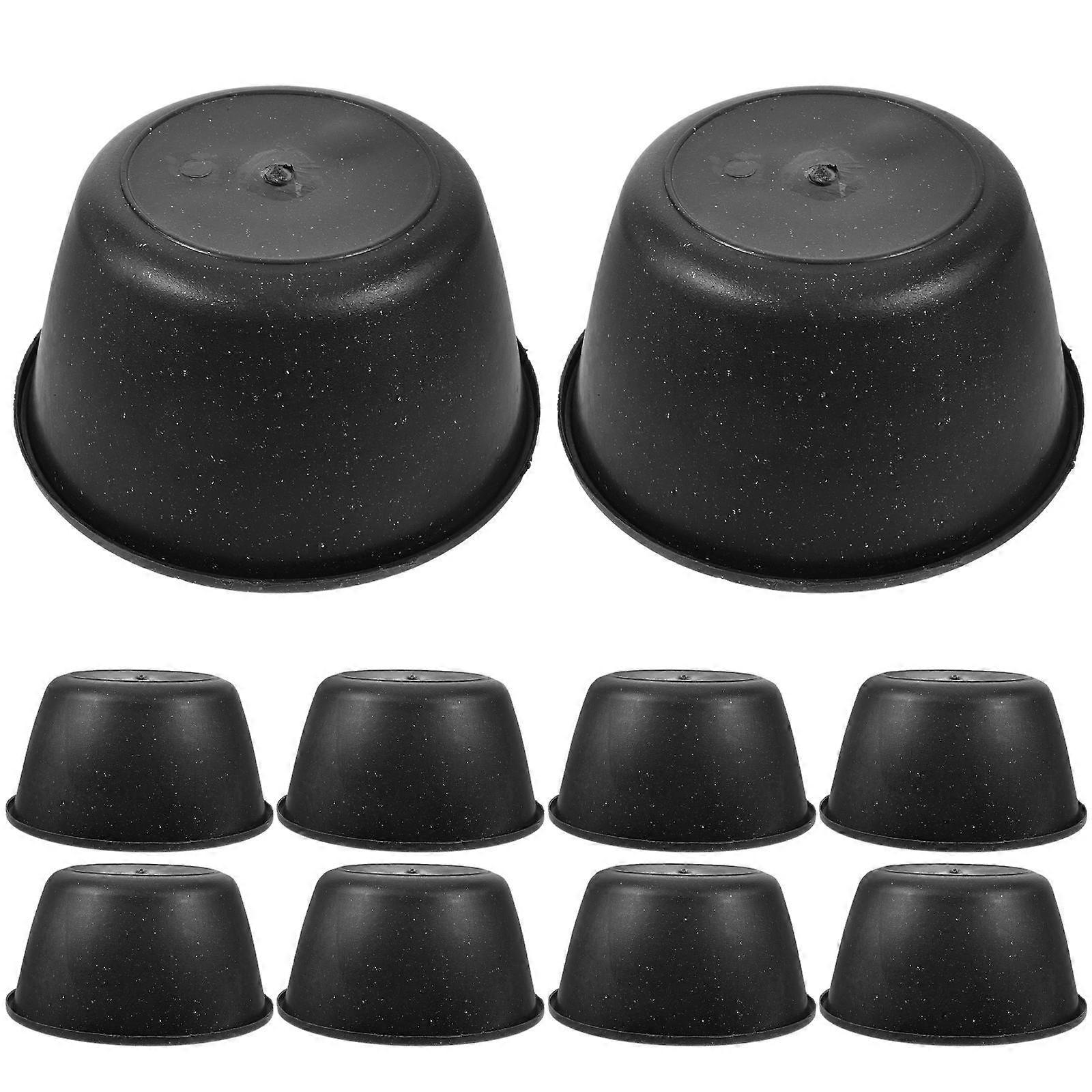 10Pcs Plastic Hat Holder for Hat Support and Display in Black