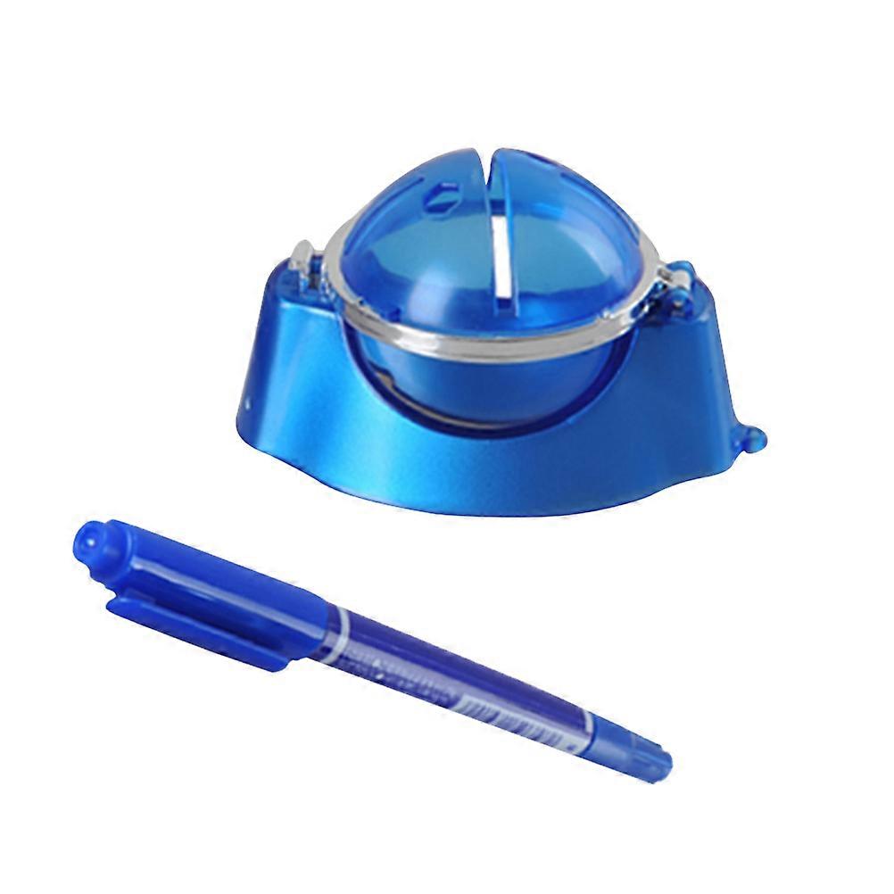 Line Marker Tool Golf Accessory Easy to Mark a Line Front and Back Side Both Can Do Marking Blue Precise Item for Putting 1Set