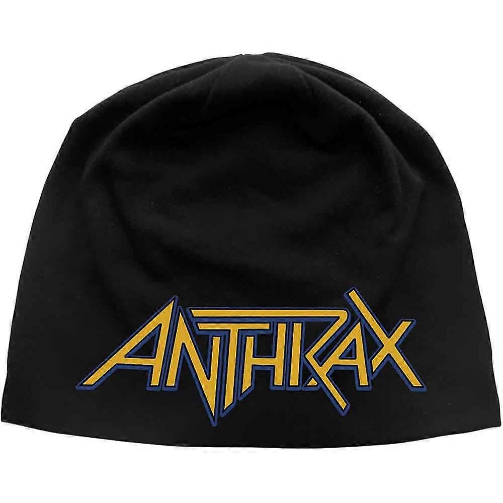 Anthrax Band Logo Jersey Beanie Hat