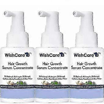 Siero portatile per la crescita dei capelli Wish-Care, formula concentrata per uomini e donne. Qualità affidabile.