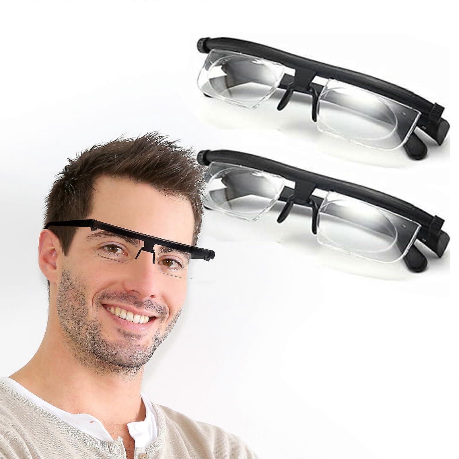 Adjustable Reading Glasses, Variable Focus for Near and Mid Range Tasks (2)