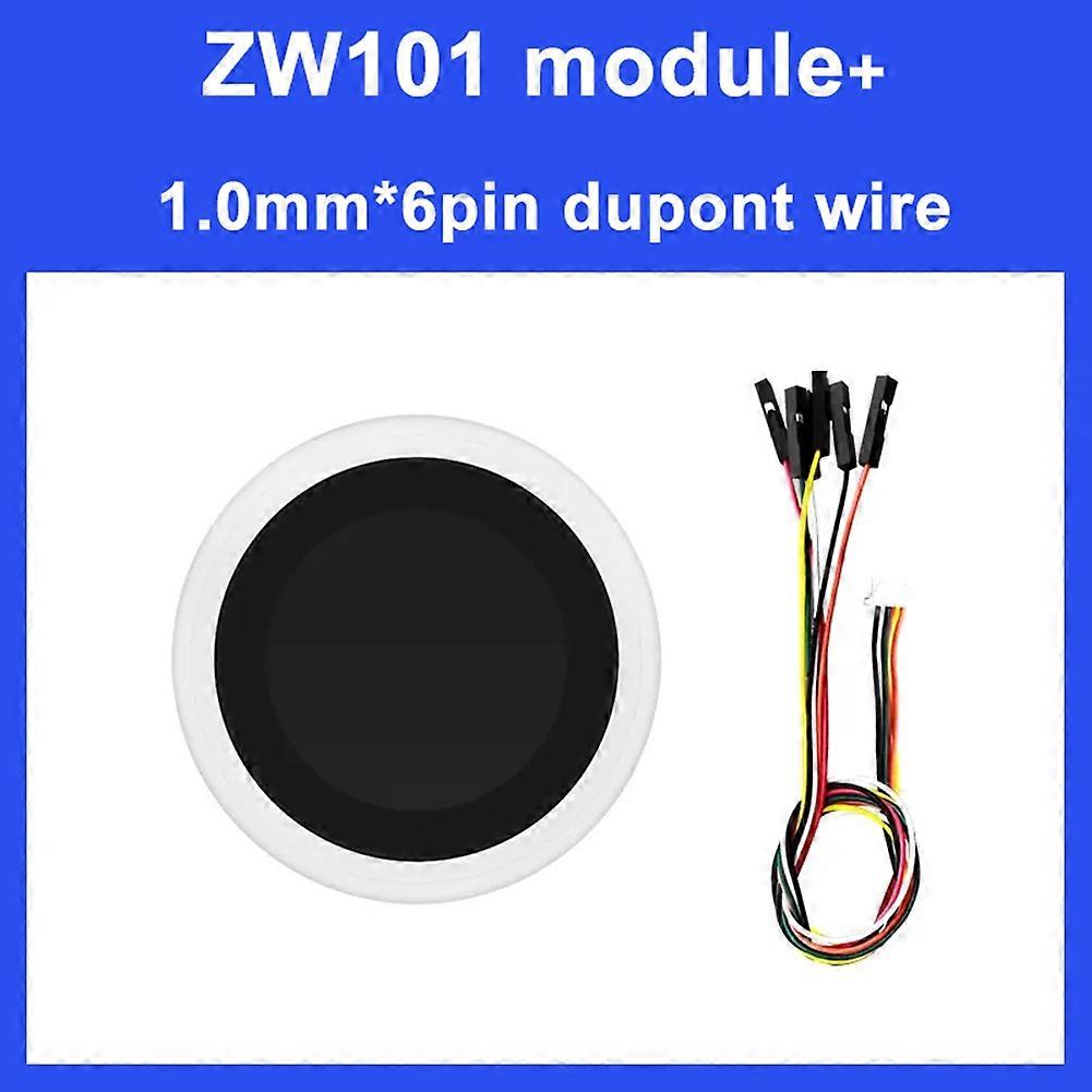 ZW101 Smart Door Access Semiconductor Fingerprint Recognition Sensor Module 80x64
