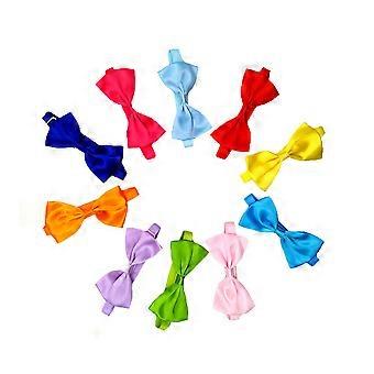 Pet Bowknot Collar for Decoration 30Pcs Pet Dog Cat Bowknot Collar Ornaments