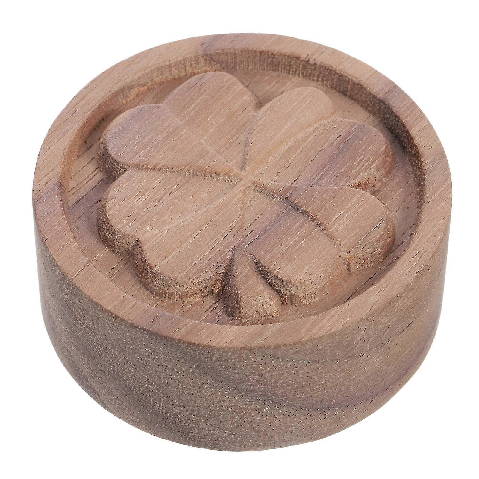 3Pcs Essential Oil Diffuser Wood for Aroma with Brown Round Diffuser