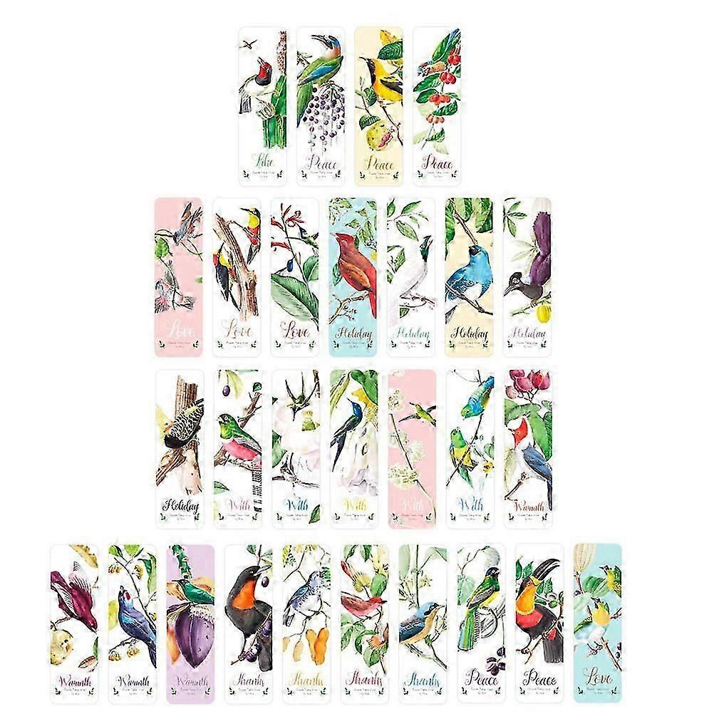 Classic Pattern Design Bookmarks Paper Bookmarks for Reading 28Pcs