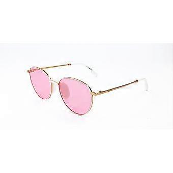 Kenzo KZ 40011I 30Y Vollrand-Sonnenbrille, glänzend gold, oval, Unisex, UV1 Original