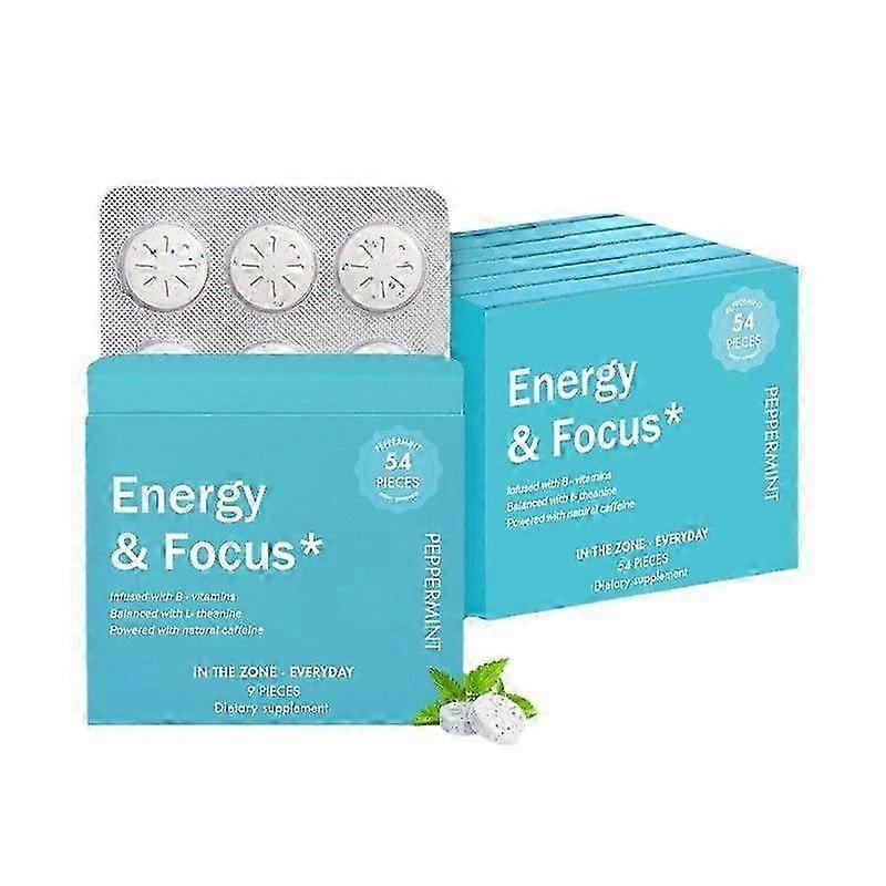 Energy & Focus Mint-Flavored Chewable Tablets54 Count