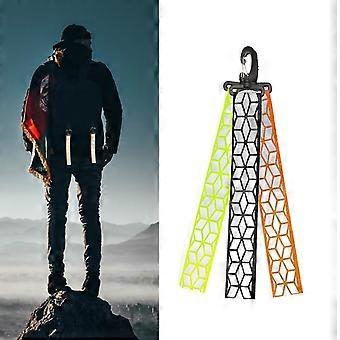 Reflective Keychains High Visibility Reflector Pendant Walking Accessories