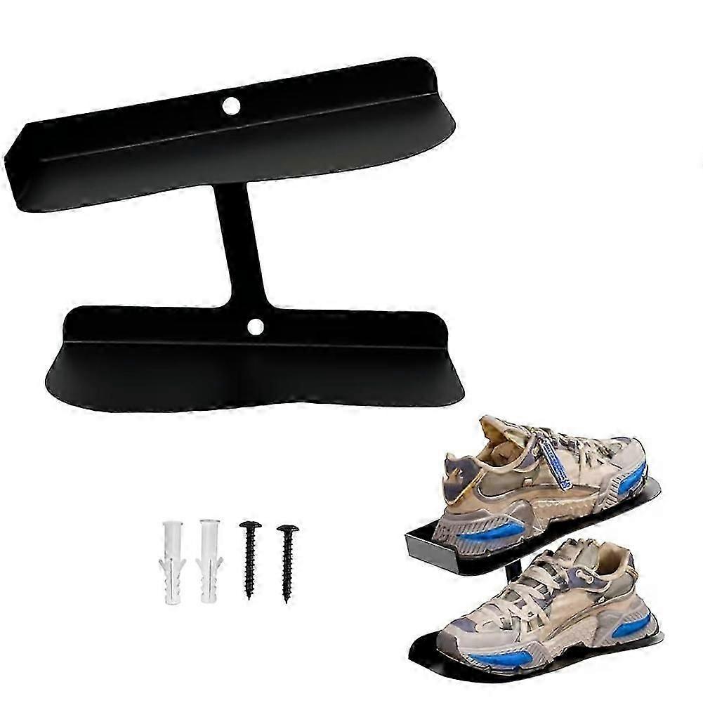 Floating Shoe Rack Wall Mount Floating Shoe Rack