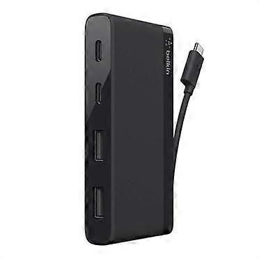 2xUSB A/2xUSB C Negro