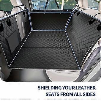 Ultimate Waterproof Dog Car Seat Cover - Scratch-Proof Hammock with Mesh Window - Secure Anti-Slip Design for Cars, SUVs & Trucks - Perfect Backseat P