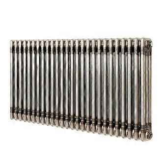 Traditional 3 Column Radiator 600mm x 1190mm Modern Central Heating Heater Raw Metal Carbon Steel