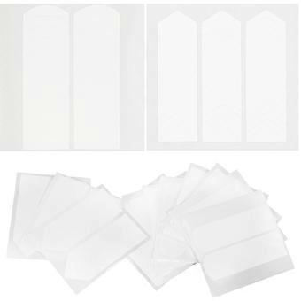 18 Sheets French Fingertip Guide Tools Manicure Nail Guides French Nail Auxiliary Tools for Women