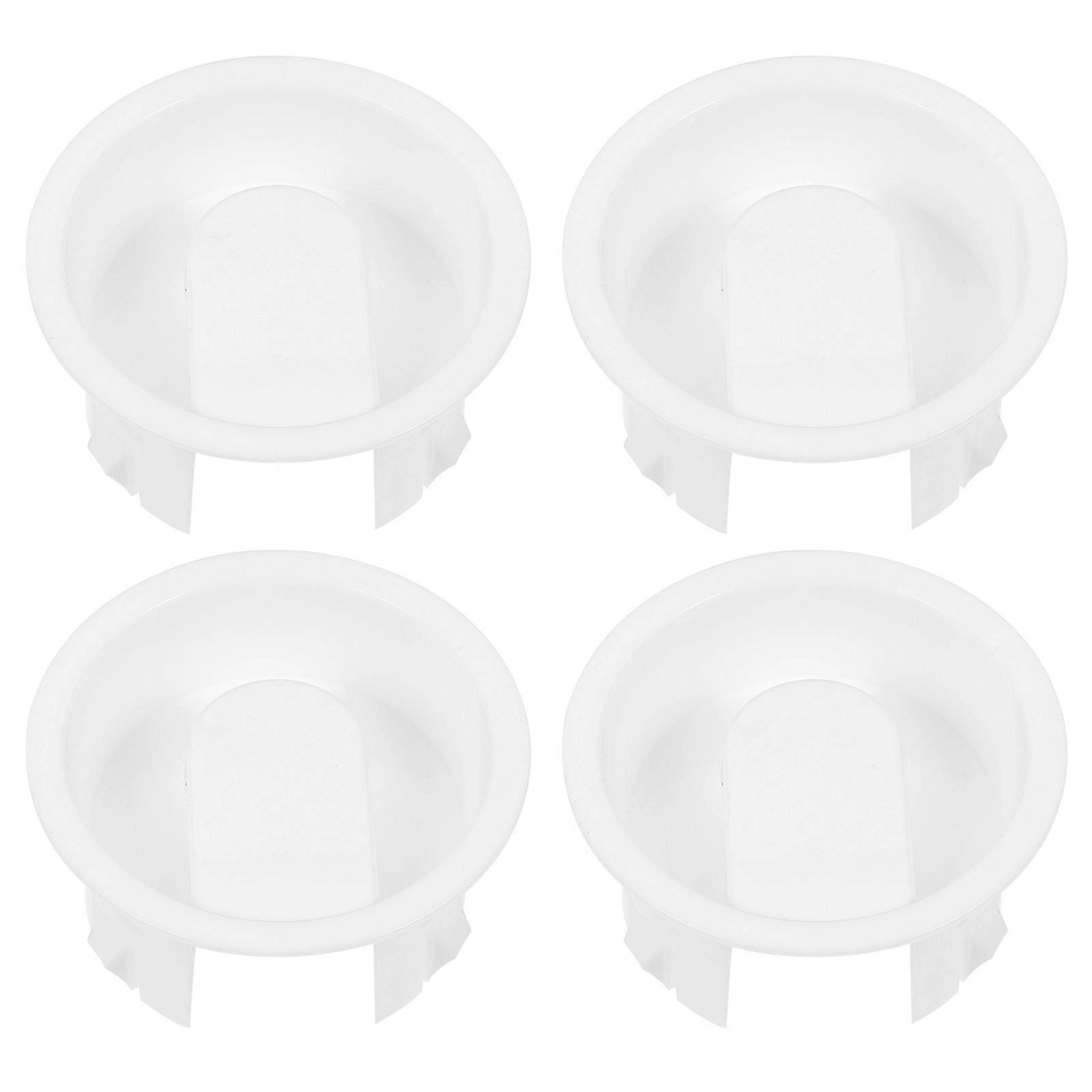 Cold Kettle Leak-Proof Pitcher Lid for Replacement Covers 8Pcs White