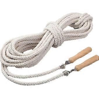 Skipping Rope, 22.9ft Long Jump Rope With Wooden Handle, Best Team Group Double Dutch Jump Rope For School Sport And Outdoor Activity