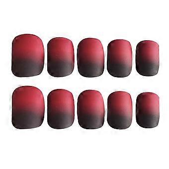 False Nails 24Pcs False Nail Tips for Nail Art DIY with Gradient Colors