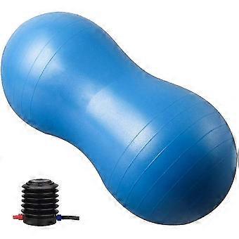 Peanut Ball - Bola de ejercicio anti ráfaga compatible con el parto, fisioterapia compatible con niños, fuerza central, finura en el hogar y el gimnasio (incluido