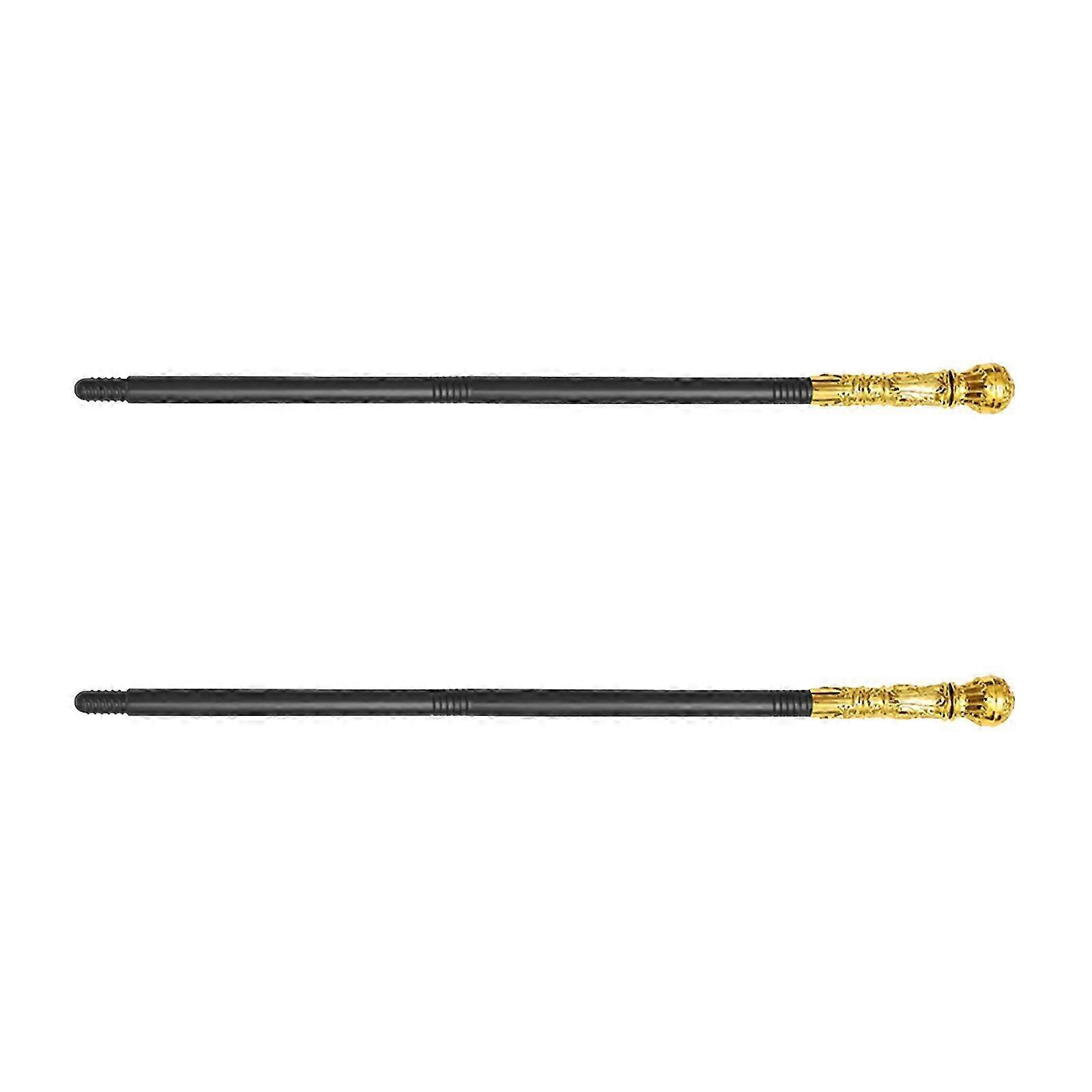 2pcs Stage Percompatible withmance Scepter Plastic Party Scepter Decorative Stage Props