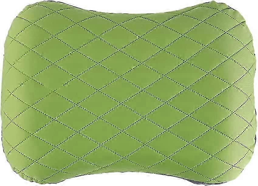 Inflatable Camping Pillow Inflatable Pillow with Removable Case,Blue