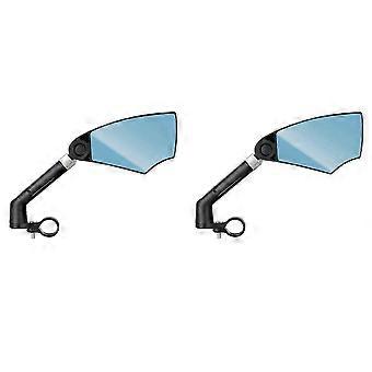 2 specchietti retrovisori antiabbagliamento Zoyosports retrattili antideflagranti per mountain bike, riflettori per lato destro.
