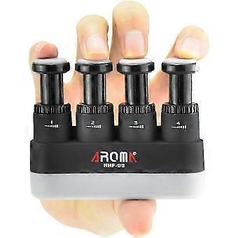 Finger Strengthener,4 Tension Adjustable Hand Grip Exerciser Ergonomic Silicone Trainer for Guitar,Piano,Trigger Finger Training, Arthritis Therapy an