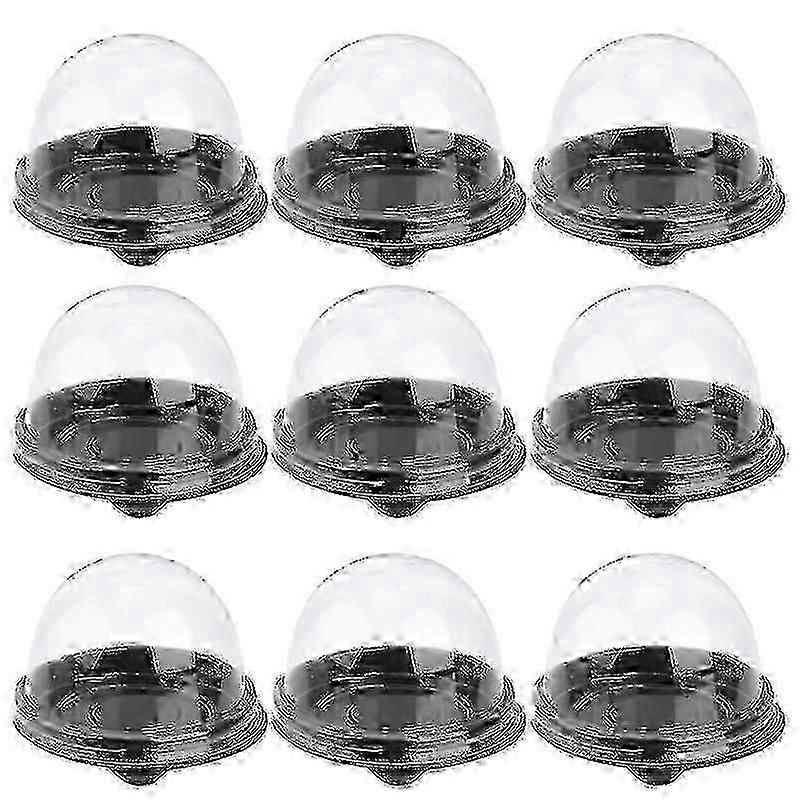 Dome-Shaped Cupcake Boxes 50-Piece