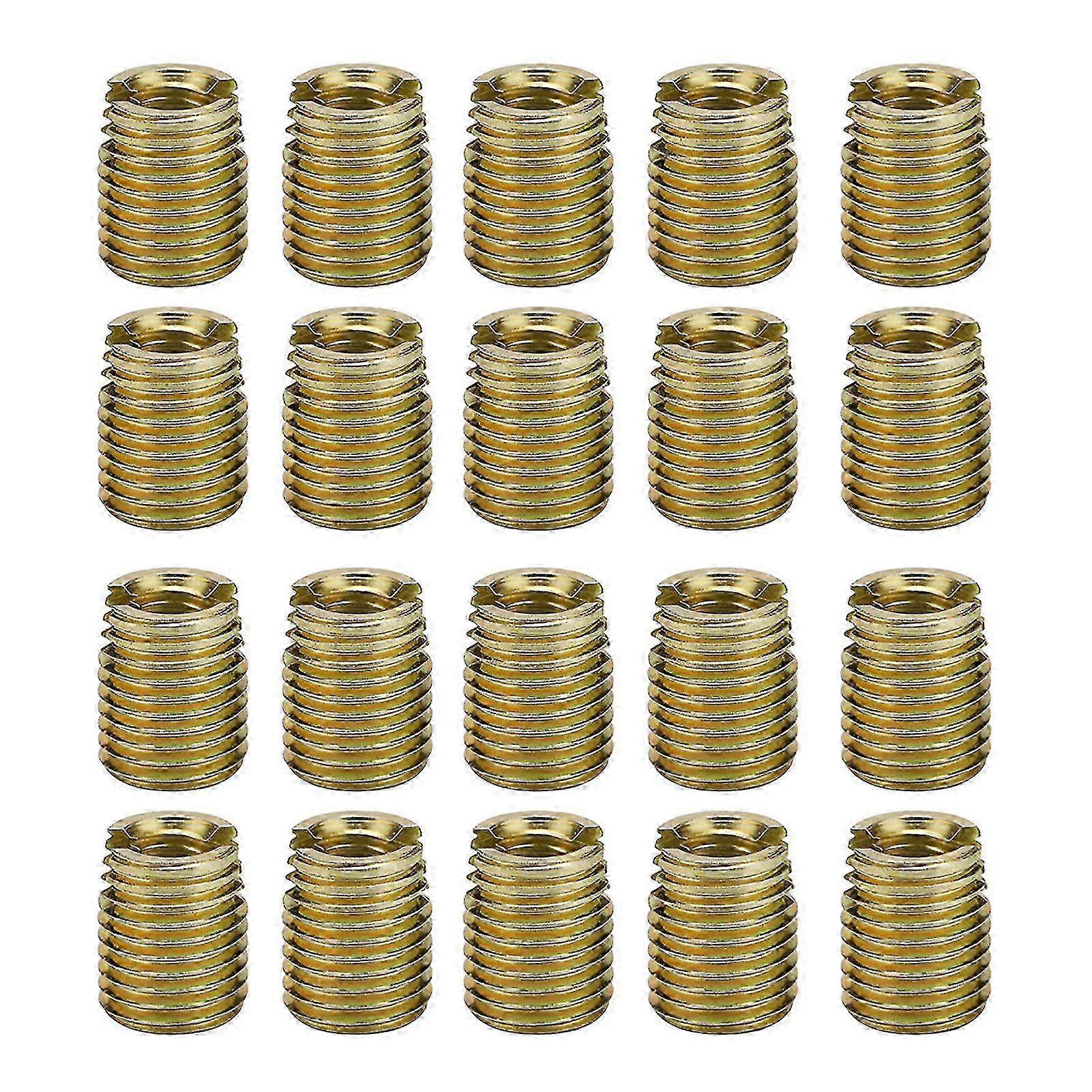 20pcs 302 Carbon Steel Self Tapping Thread Insert Accessories