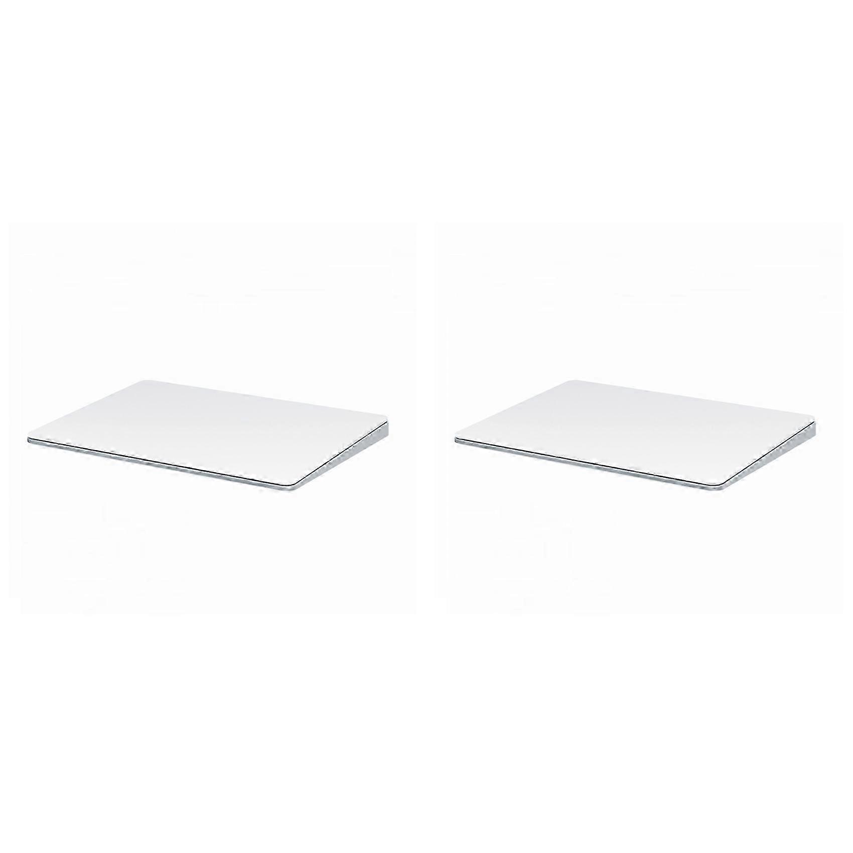 2X Bluetooth Touchpad Multi-Function Gestures Trackpad Rechargeable Wireless Touchpad compatible with Laptop IOS Mac, White