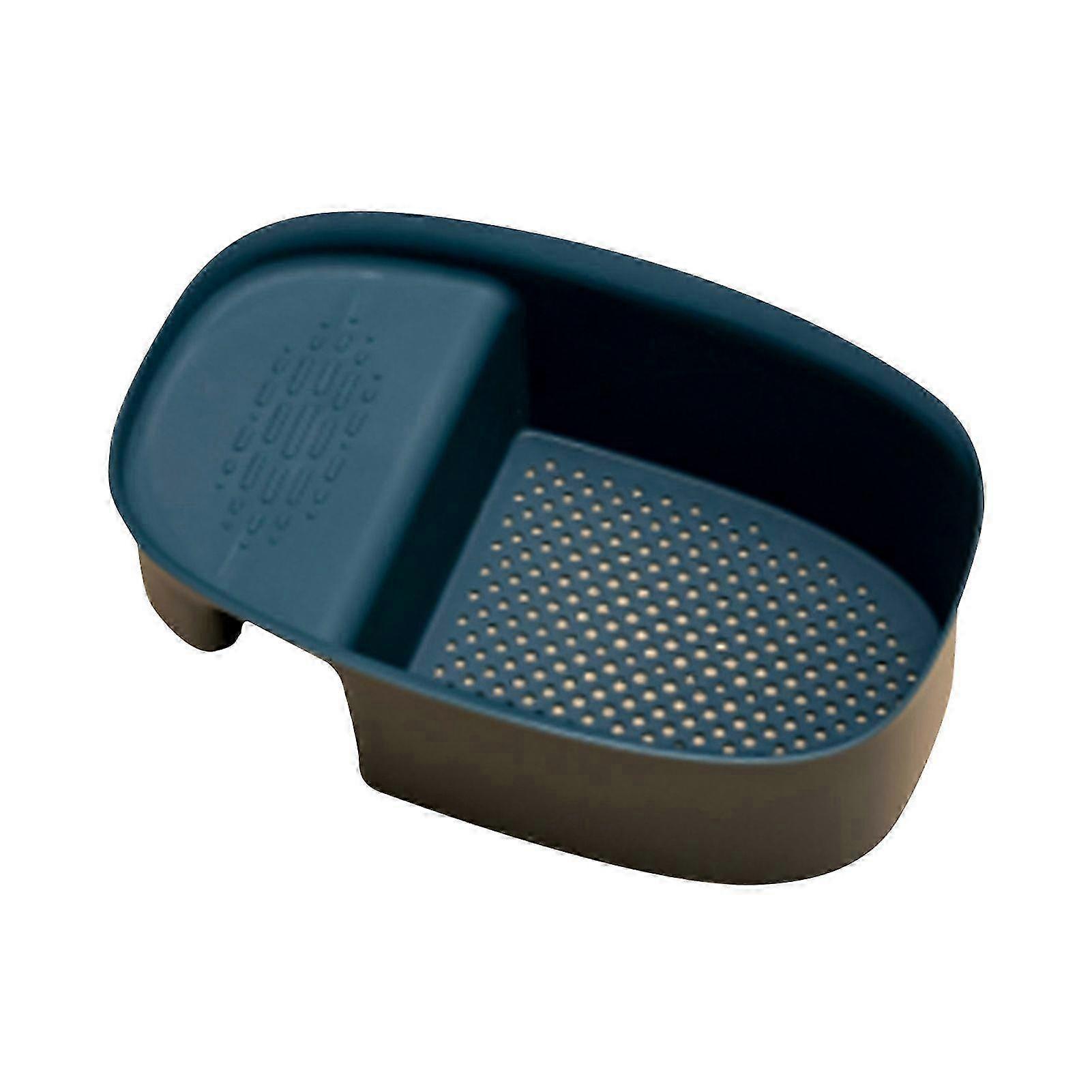 Drain Basket Multi-use Draining Design Plastic Kitchen Drain Basket compatible with Home
