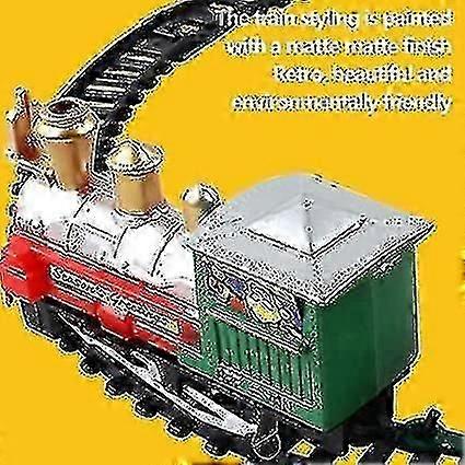 Christmas Electric Railway Train Set
