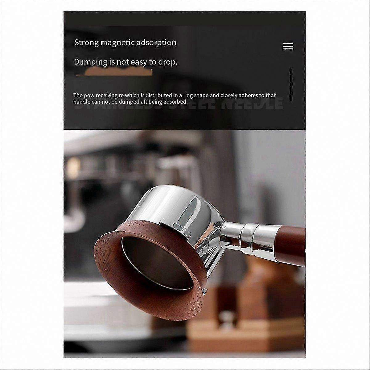 Practical Coffee Dosing Funnel and Rings for Espresso Machines