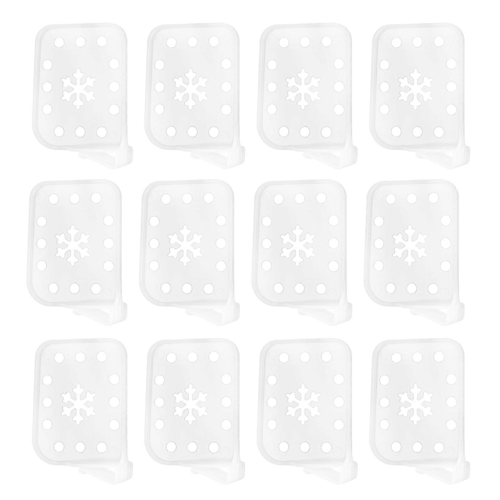 Refrigerator Splitter Plate for Side Door Storage 100Pcs Transparent