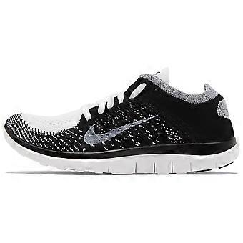 Nike Free 4.0 Flyknit Naisten Juoksukengät Valkoinen/Mustat 2020